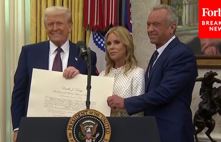 BREAKING NEWS: RFK Jr. Is Sworn In As HHS Secretary In Oval Office ...